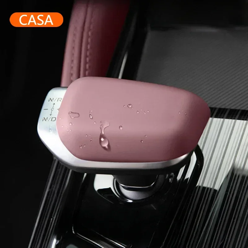 For GEELY Monjaro KX11 Xingyue L 2023 Car Gear Knob Protective Cover Anti-Scratch Protection Modification Interior Accessories