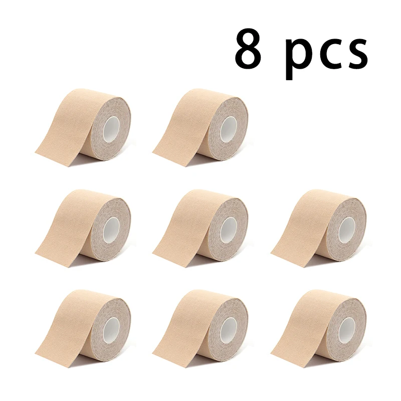 4/8Kinesiology Tape Muscle Bandage Sports Cotton Elastic Adhesive Strain Injury Tape Knee Muscle Pain Relief Stickers ﻿