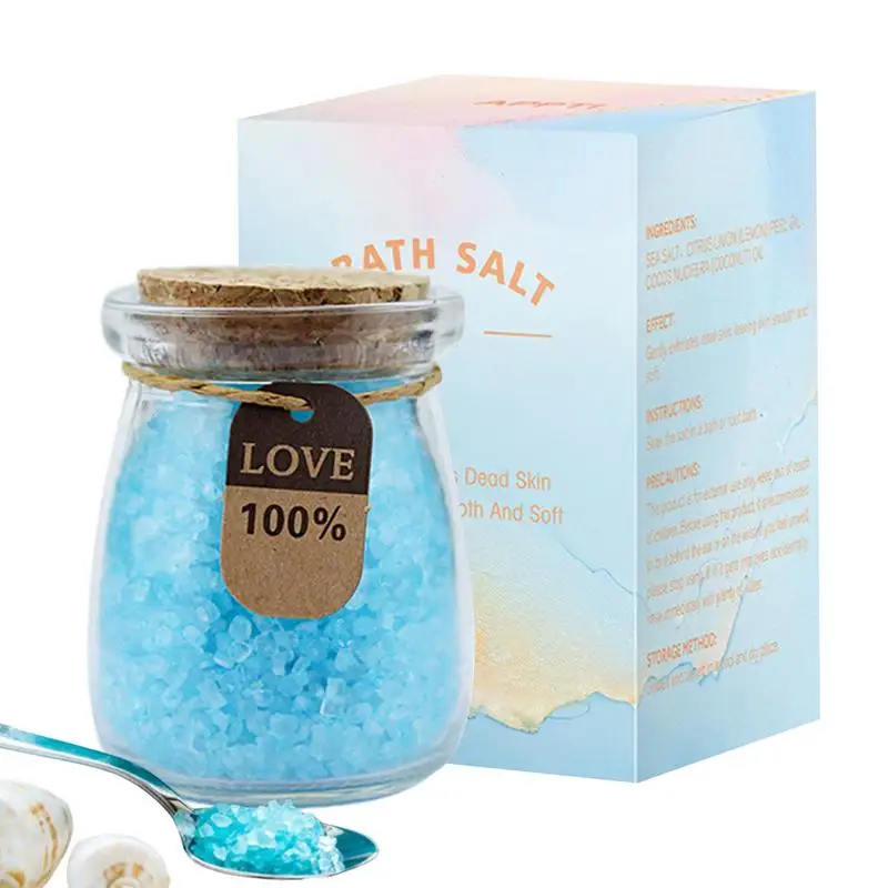 Body Scrub Exfoliating Scrub Bath Salt deep Cleaning  Exfoliating Moisturizing Bathing Salt Relaxation Body Salts for Body Care