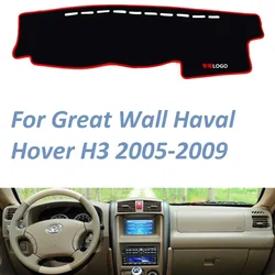 For Great Wall Haval Hover H3 2005 2006 2007 2008 2009  Non Slip Dashboard Cover Mat Instrument Carpet Car Accessories