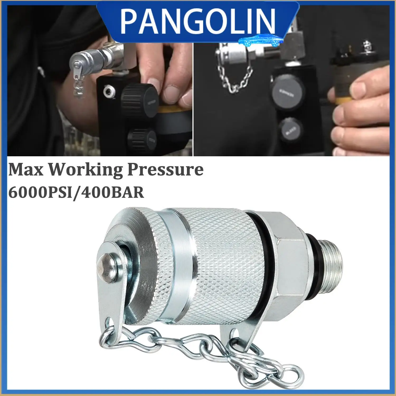 

Гидравлический быстроразъемный соединитель PANGOLIN G1/8 для Cat CASE John Deere, совместимый с комплектом тестовых соединителей серии Parker PD