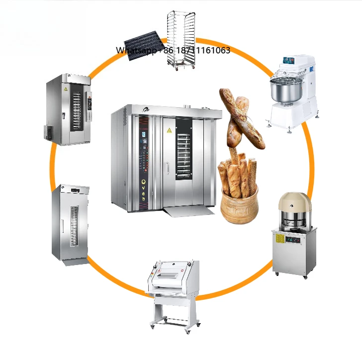 

Bakery Roll Baguette Moulder Long French Bread Dough Mixer Powered Nut Moulding Maker Production Line Machine
