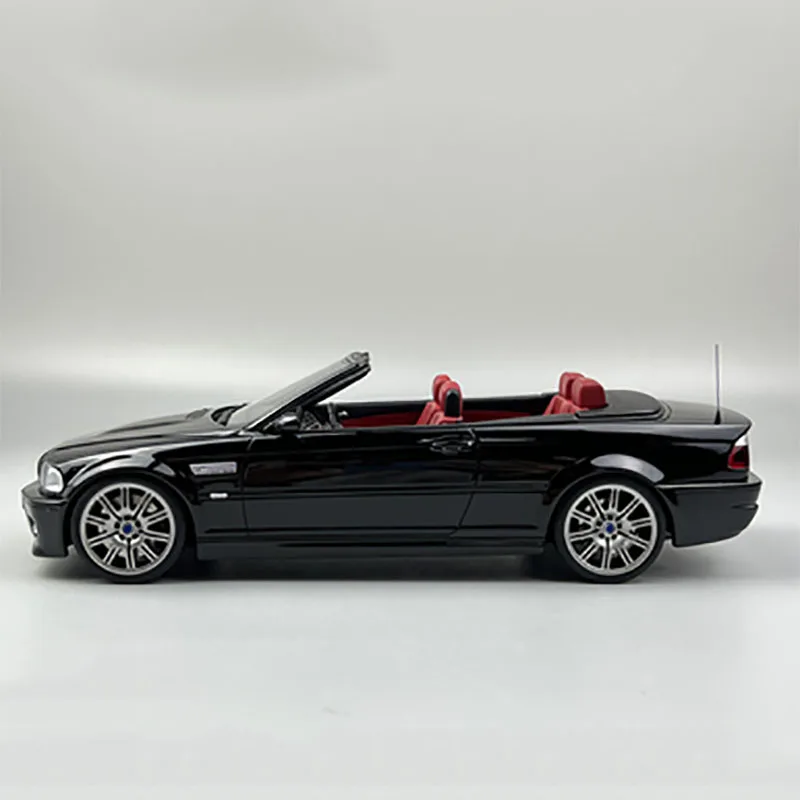 Ornament gift 2004 M3 E46 OTTO 1:18 Roadster limited simulation car model toys for boys