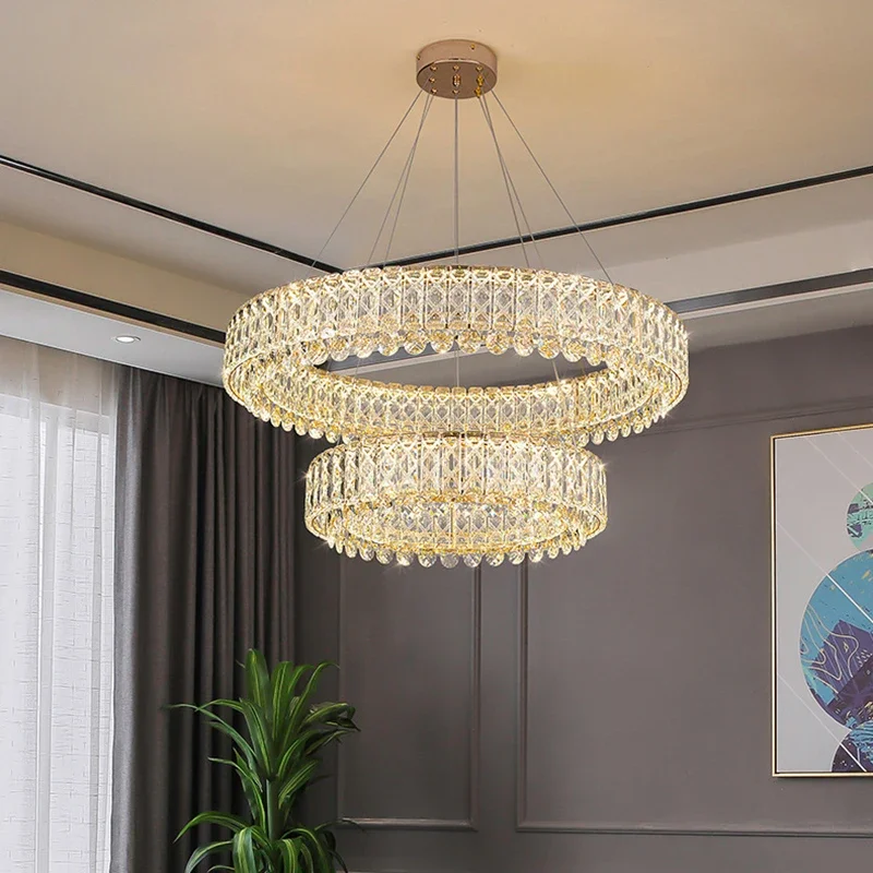 Modern Ceiling Lamp Pendant Lights Elegant Luxury Living Room Pendant Lights Lustre Chandelier Indoor Lighting Las Luces LLPL