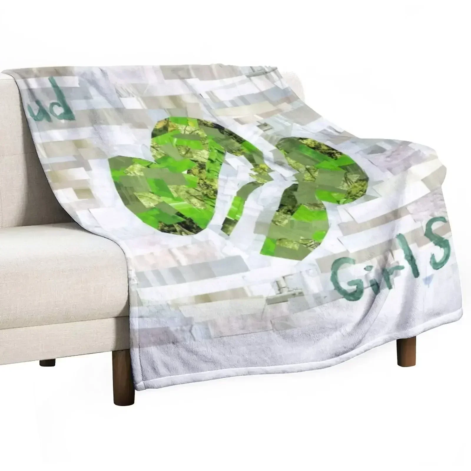 New Proud Girl Scout Throw Blanket Lightweight Cozy Blanket for Bed Sofa