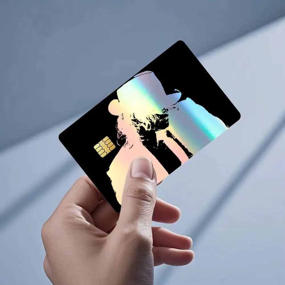 Michael Jackson Laser Holographic No Fade Credit Bank Debit Card Skin Sticker Film