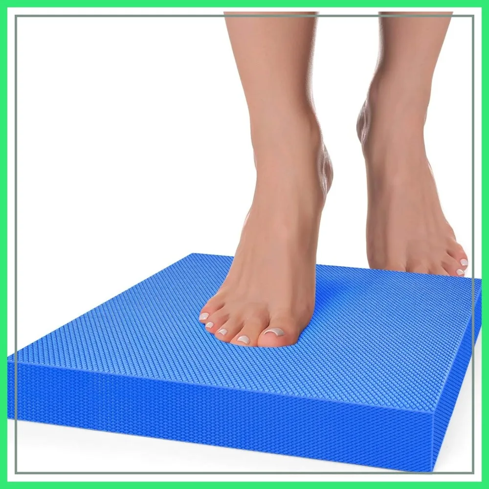 

Balance Pad - Non-Slip Foam Stability Trainer for Workout, Yoga, Physical Therapy (15.7"x13"x2")