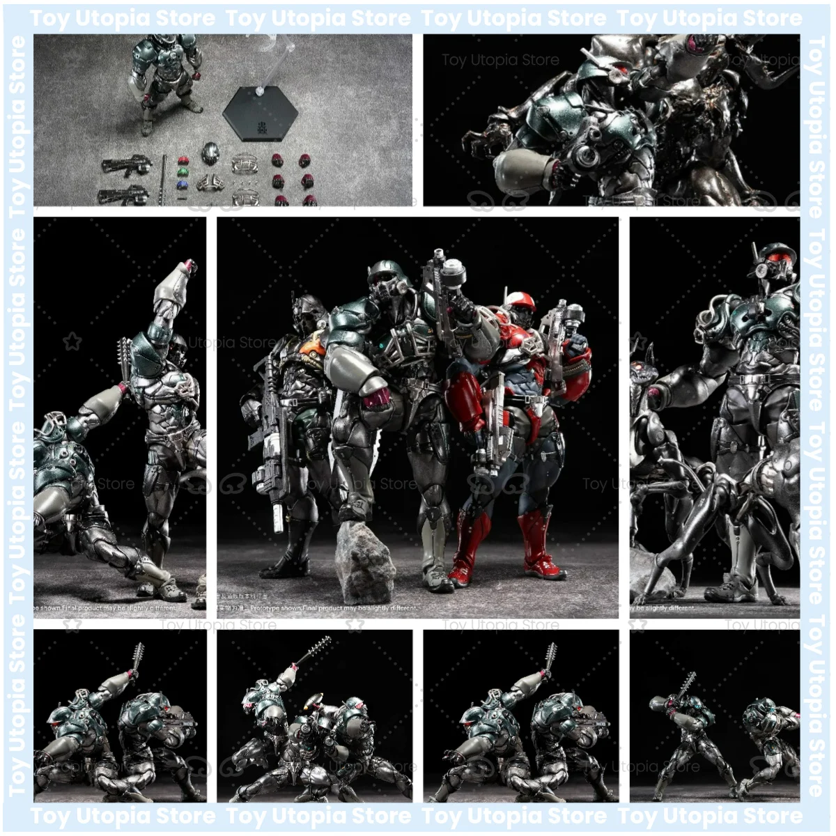Nuevo en stock PURE.ICE UNKVAL Smasher-Anaconda Commando, figura de acción coleccionable, juguete de regalo.