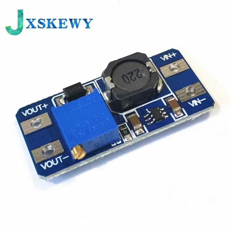 5Pcs MT3608 DC-DC Step Up Converter Booster Power Supply Module Boost Step-up Board MAX output 28V 2A for arduino