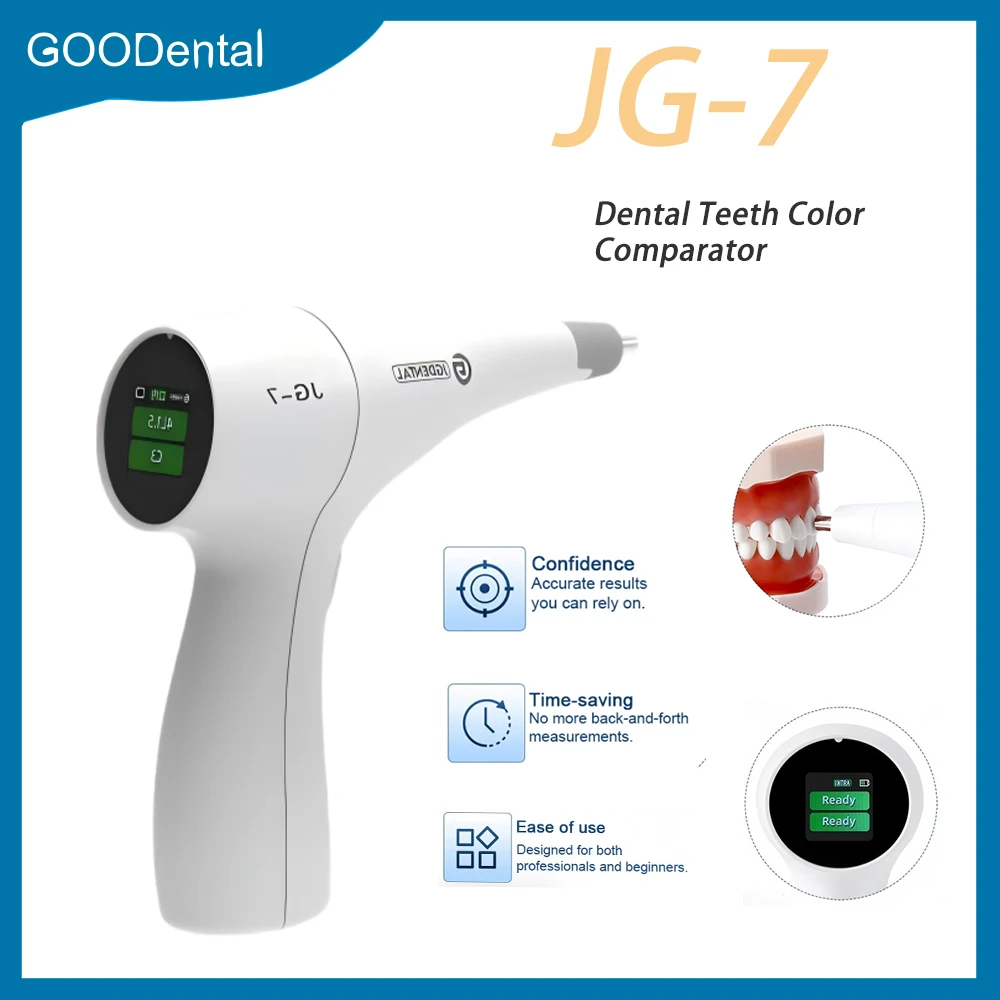 Dental teeth  JG-7 Spectrophotometer Tooth Color Comparator Dental Digital Shade Guide with AI Function and High Accuracy