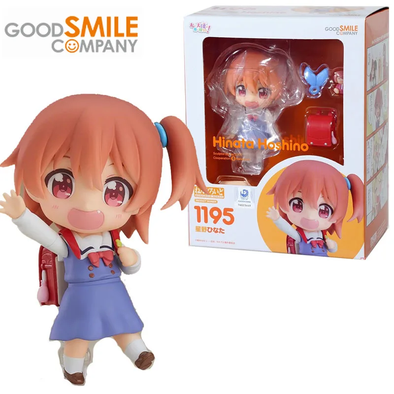 Good Smile Original GSC 1195 Nendoroid Hinata Hoshino Anime Action Figures Toys for Boys Girls Kids Gift