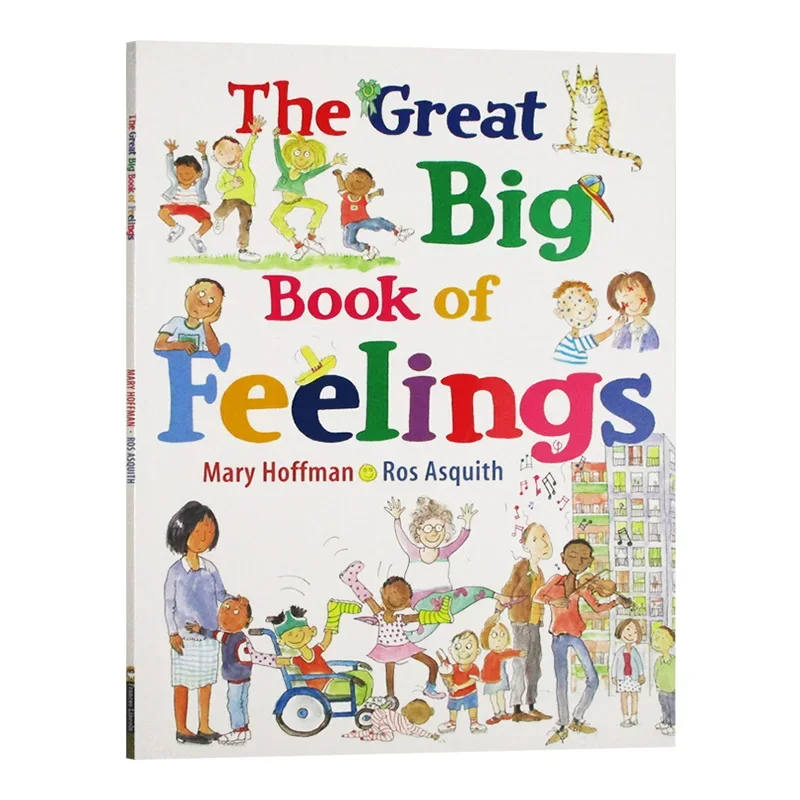 

The Great Big Book of Feelings, Mary Hoffman Children's books aged 3 4 5 6, English picture books,