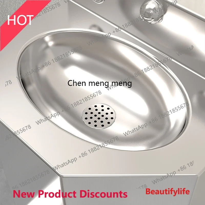 P32 One-piece toilet 304 stainless steel wall-mounted toilet wall-mounted toilet  customization