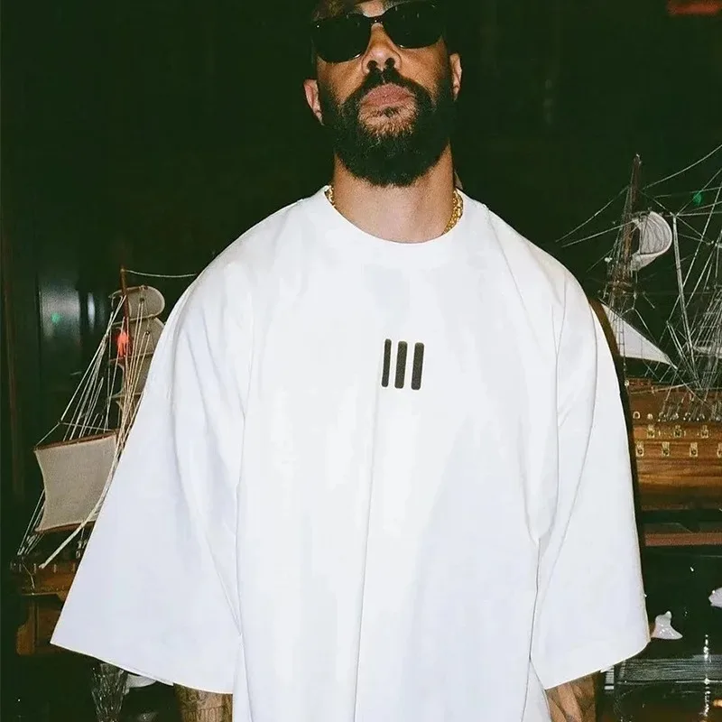 

Футболка большого размера, быстросохнущая футболка, белый корейский повседневный летний наряд, модная футболка с 3D принтом, простой топ в стиле хип-хоп