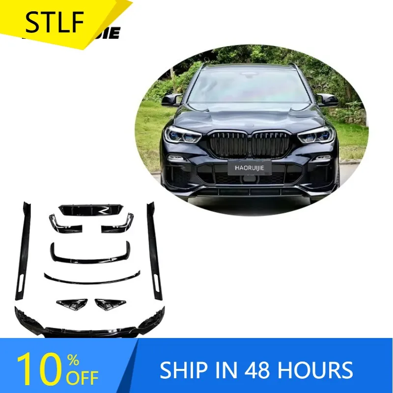 

Zuimi High-end G05 Black Body Kits For X5 G05 Upgrade Black BodyKit Front Bumper Lip Diffuser Side Skirt Grille Exhaust Pipe