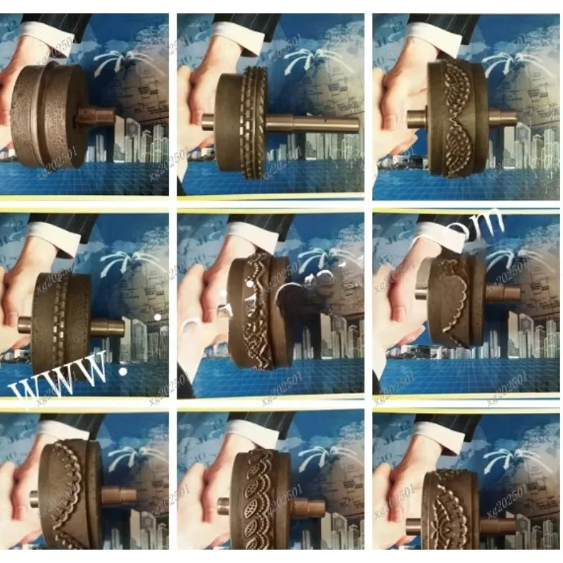 Ultrasonic Lace Sewing Machine Embossing Roller Design Material Steel Wheel Mould