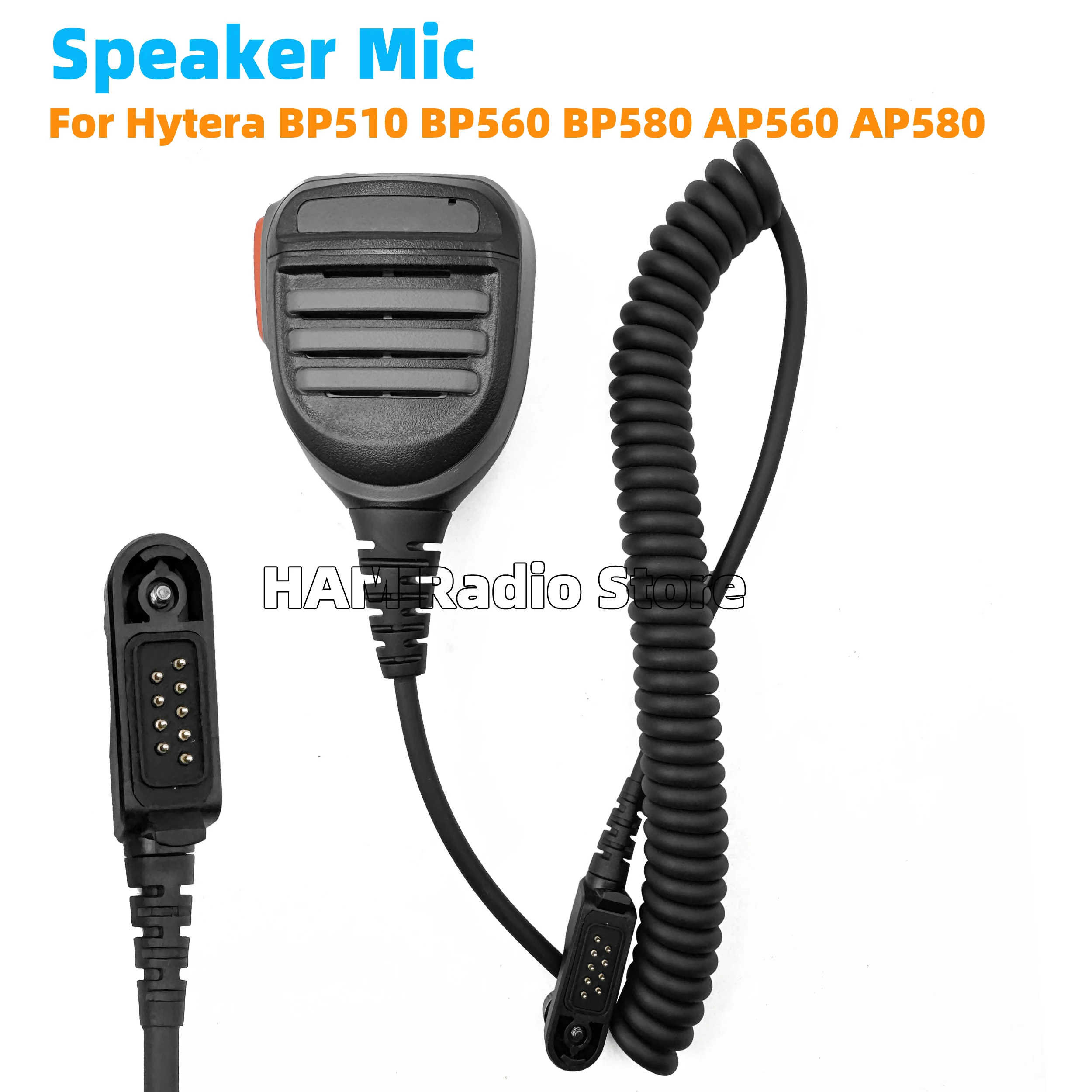 handheld Microphone Shoulder Speaker Mic For Hytera P50 AP50 AP516 AP518 AP568 AP566 BP566 BP516 BP515 BP565 BP586 BP585 Radio