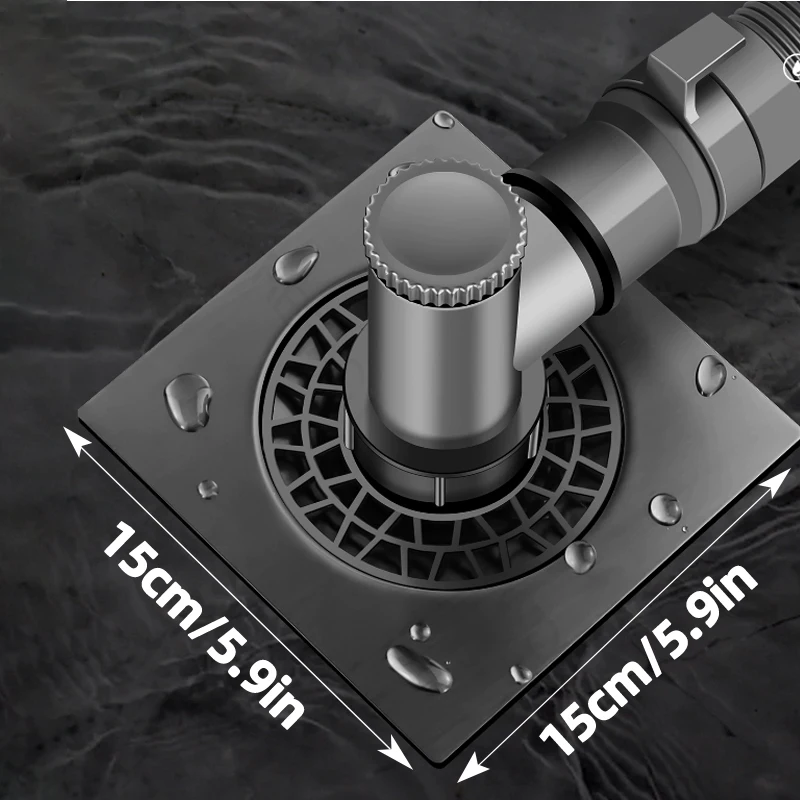 Washing Machine Drain Pipe Floor Drain Joint Two In One Drain Pipe Tee Anti Odor And Anti Overflow