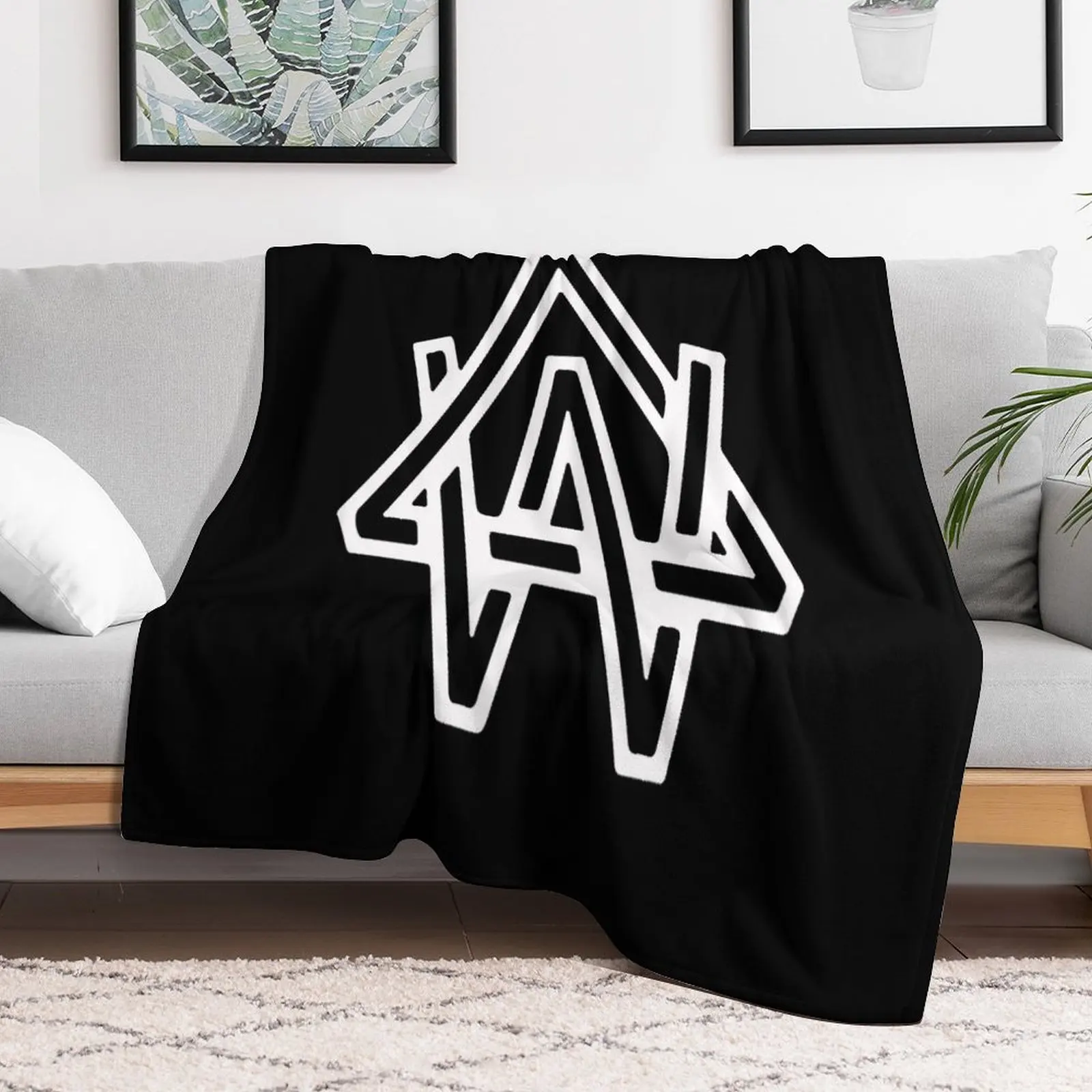 

Alison Wonderland NEW LOGO in White Classic Throw Blanket Large Sofa Vintage Blankets