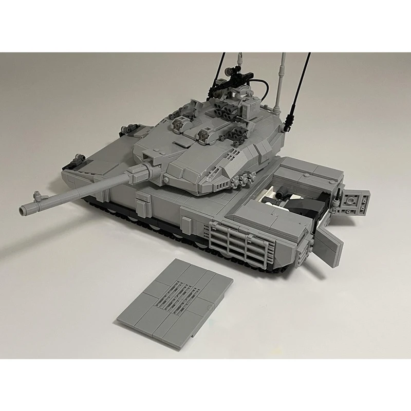 1238PCSMOC Serie Militare Carro Armato di Battaglia Principale M1 Guardiano Modello di Montaggio FAI DA TE Building Block Giocattolo Regalo Di Compleanno Per Bambini