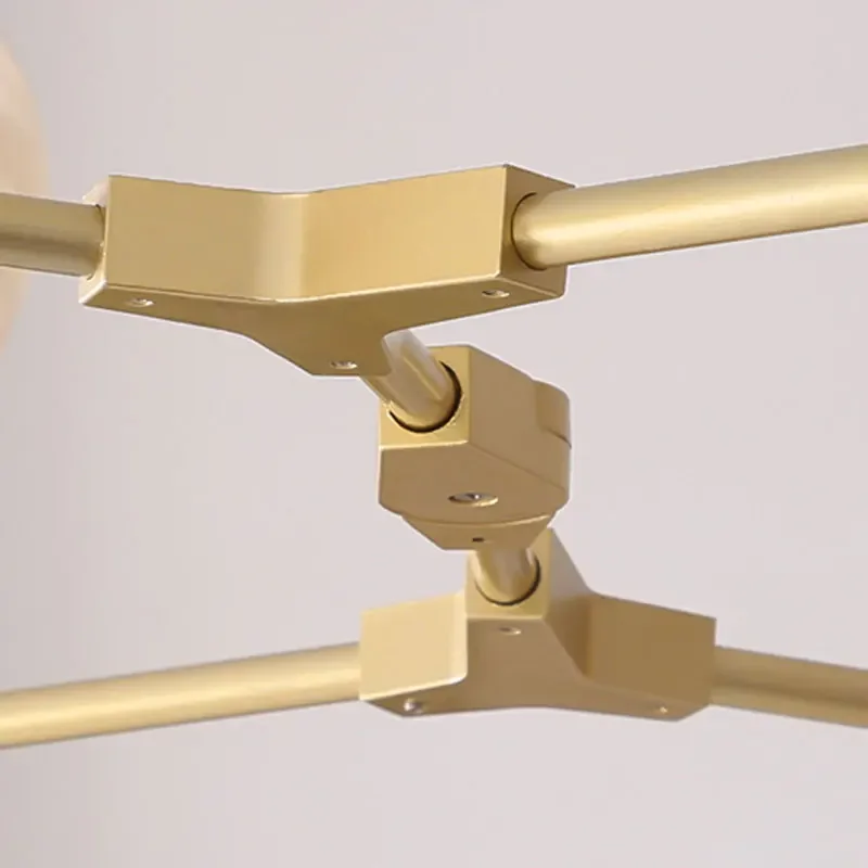 LED Modern Glass Chandeliers for Dining Room Bedroom Kitchen Living Room Hanging Ceiling Chandelier Designer Indoor Lighting