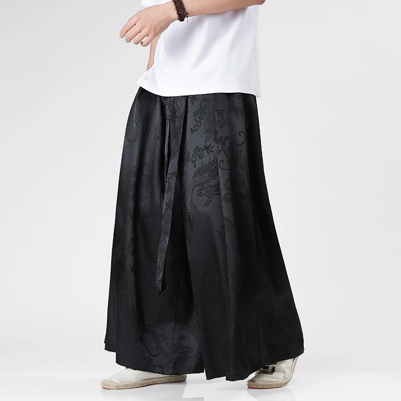 

Уличная одежда, мужские широкие брюки в стиле Харадзюку, свободные брюки-шаровары для бега, мужские винтажные повседневные женские длинные брюки, летние большие размеры 5XL