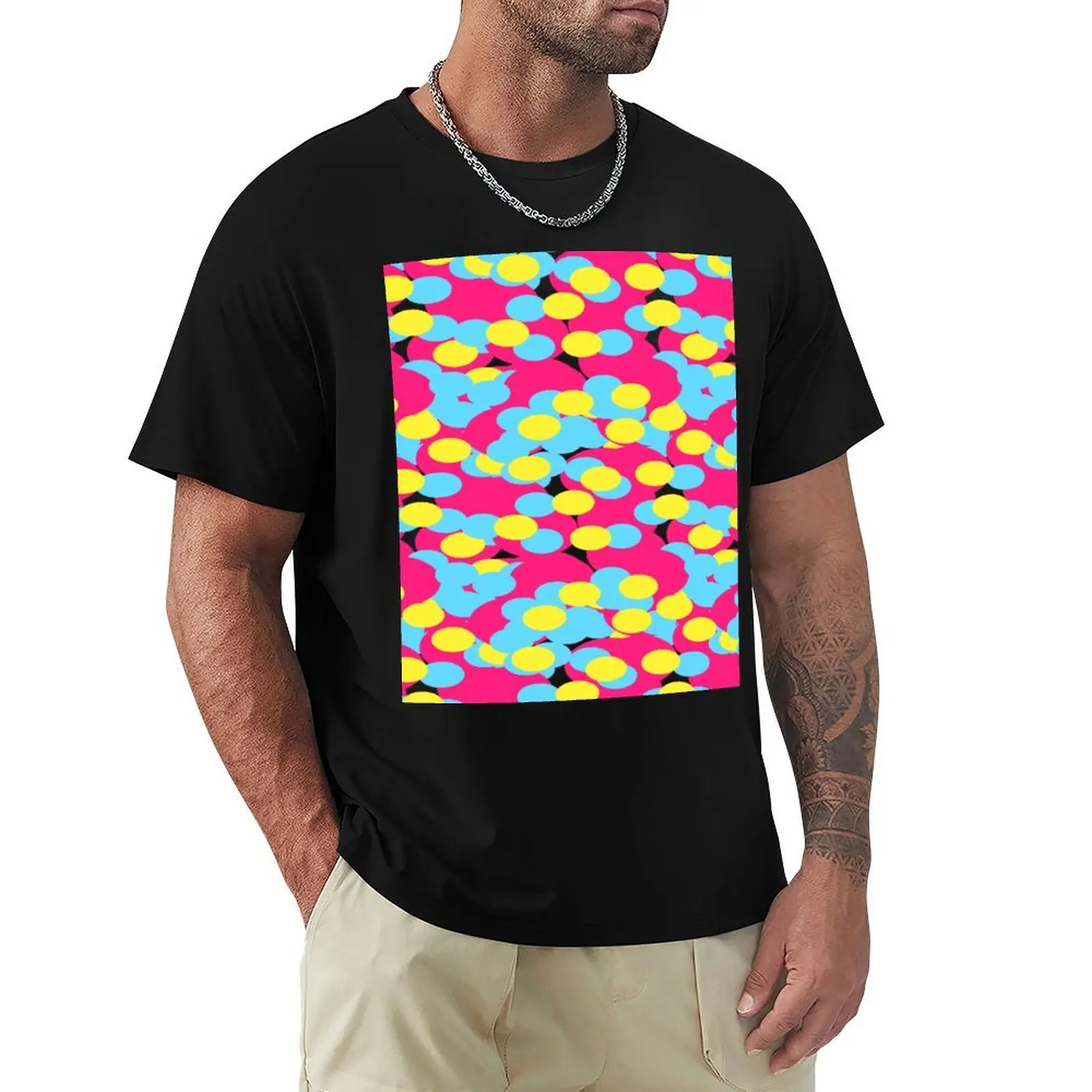 Poke A Dot T-Shirt Large Size Loose Casual Tee