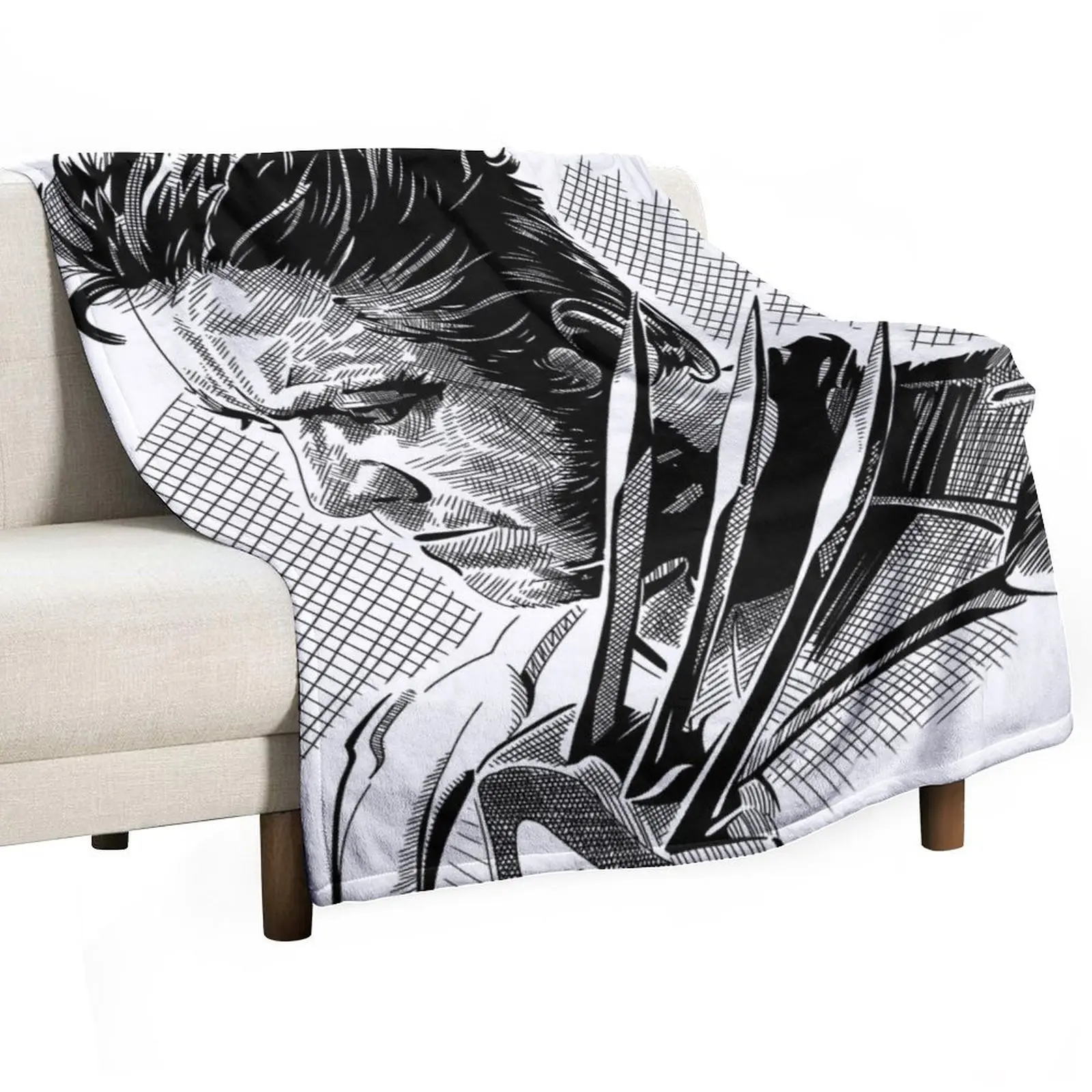 Hugh Jackmans LOGAN Throw Blanket Sofa Throw Thermal blankets and throws Winter beds warm winter Furrys Blankets