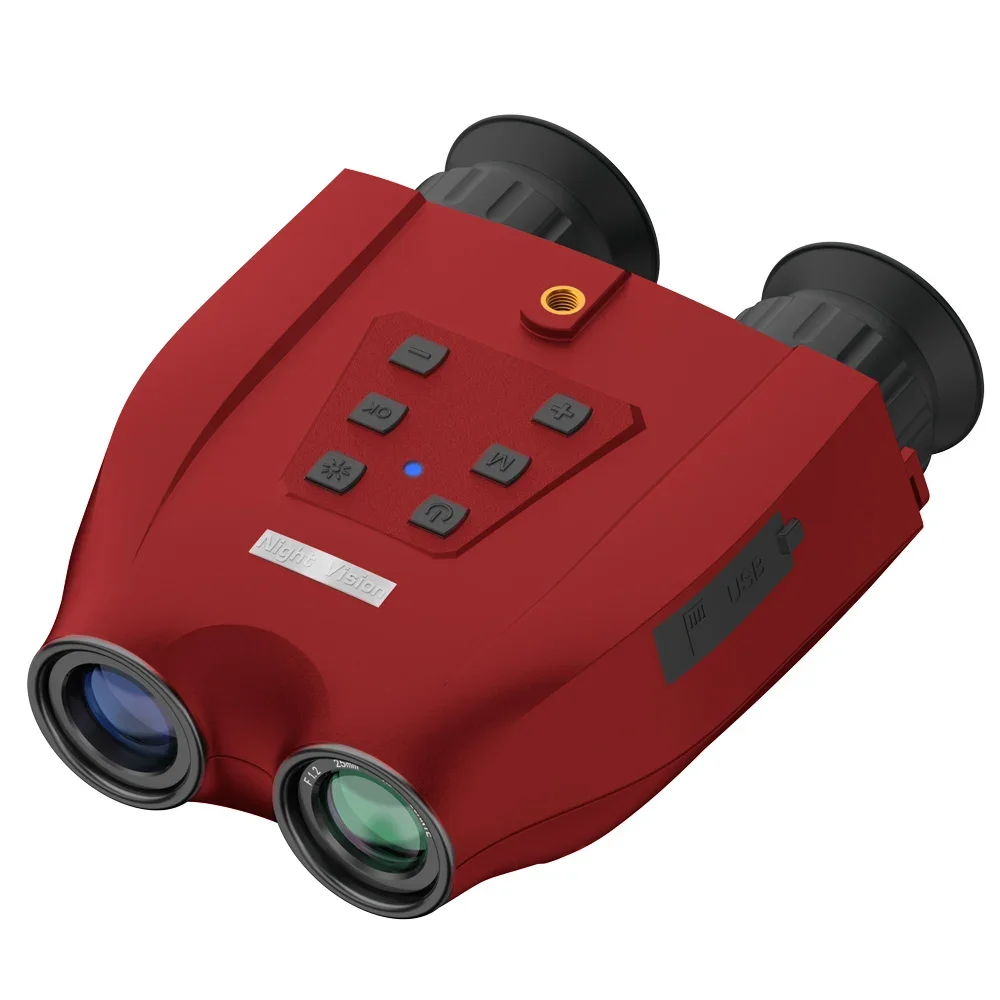 

Helmet Type Night Vision Device, Portable HD Digital Telescope Binoculars for Photography & Video Shooting