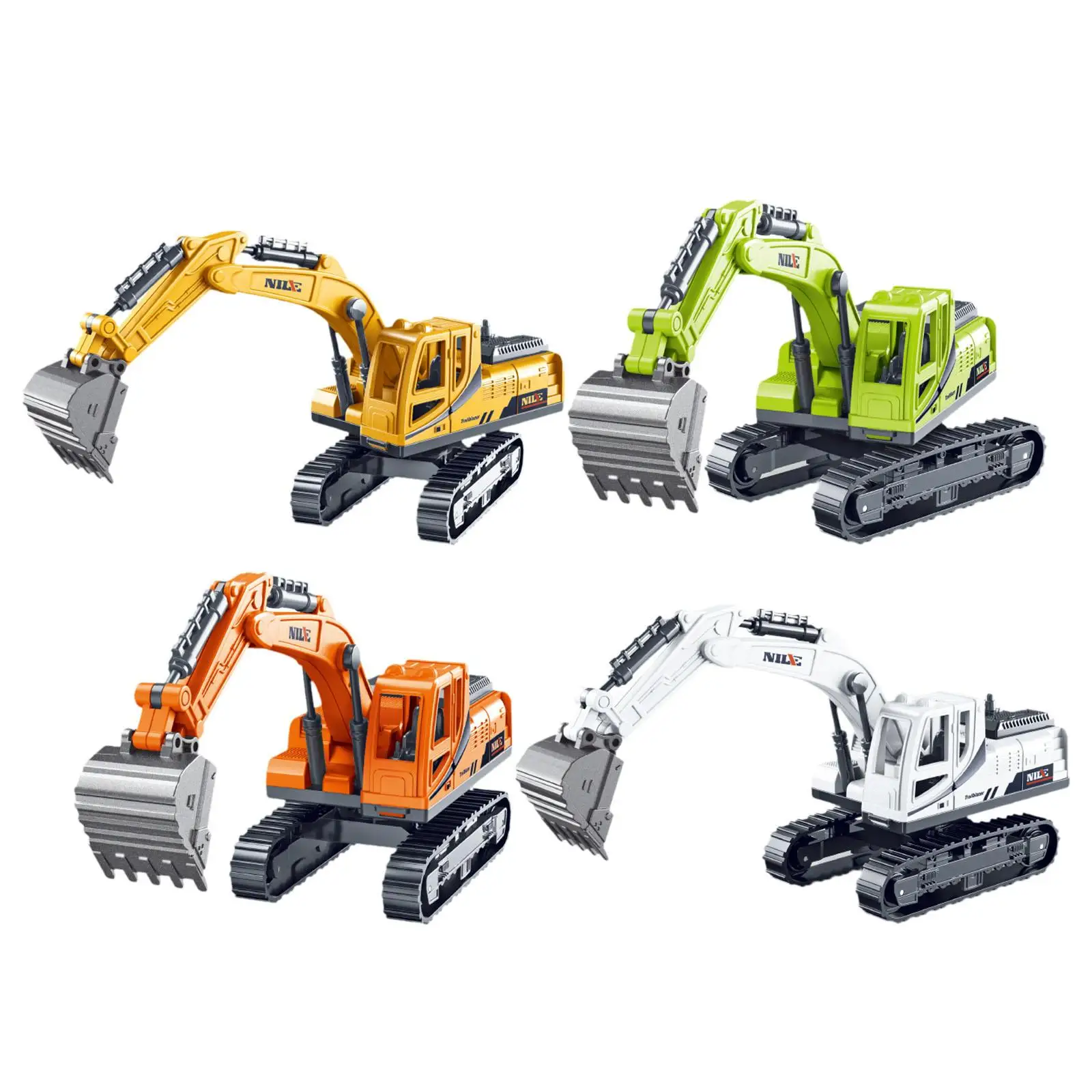 Construction Vehicles Toy Party Supplies Mini Engineering Model for Children