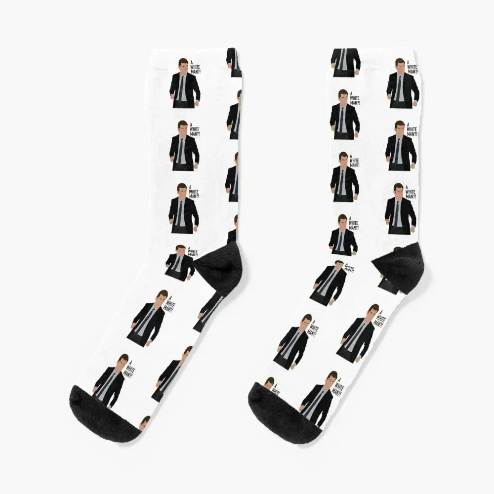 

Schmidt//A White Man! Socks luxe sport anime hip hop Socks For Men Women's
