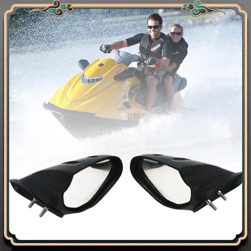 

M45K-Motorboat Rearview Side Mirror For Yamaha Waverunner Sport Deluxe Cruiser VX VXR VXS V1 1100 1800 1050 2010-2016