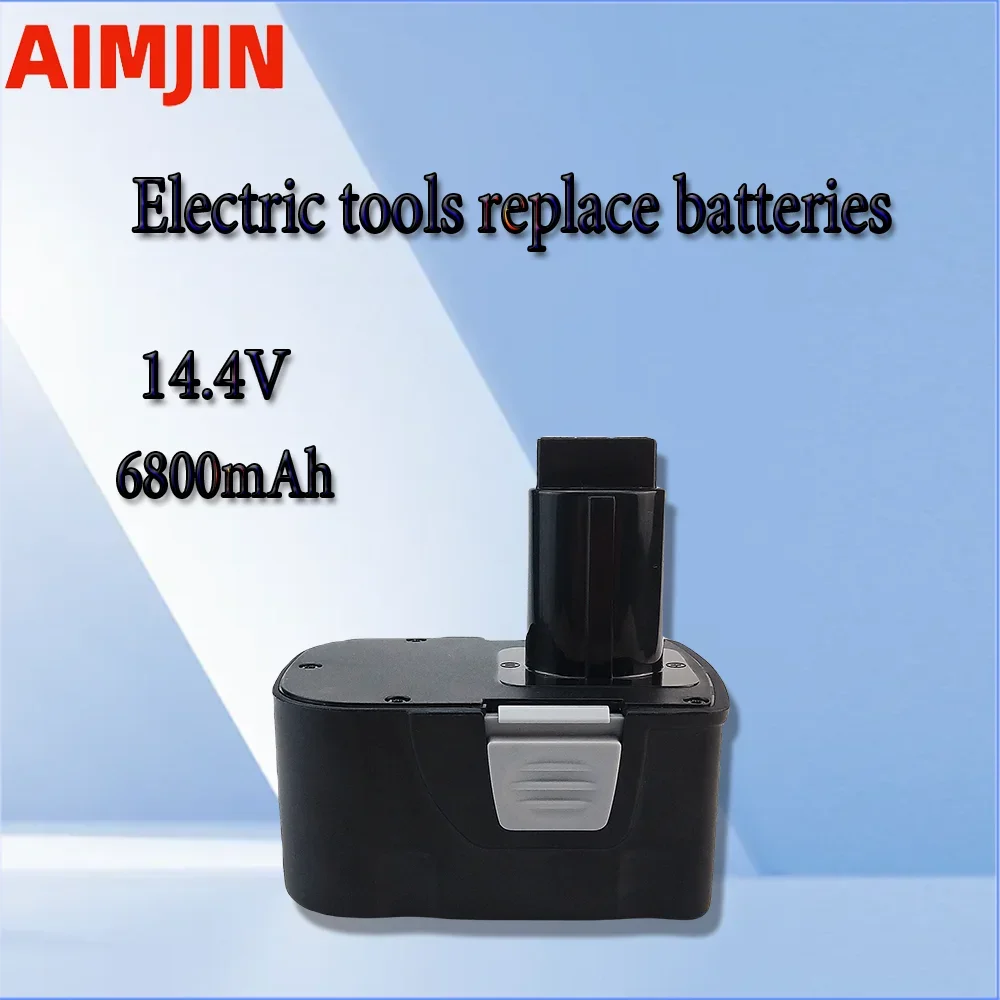 

14.4V 6800mAh Rechargeable Battery Replacement for the Power Tool Battery,Suit for Interskol 14.4V Cordless Drilling Rig