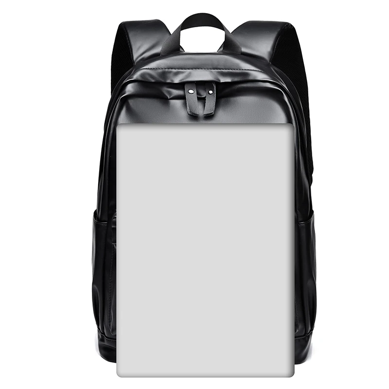 Borsa da viaggio casual in tinta unita da uomo borsa a tracolla zaino borsa da scuola sac à dos homme mochila mochilas de hombre рюкзак