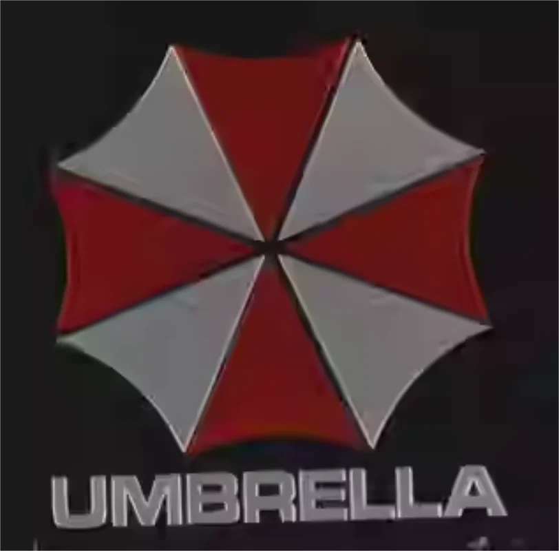 The Resident Evil Umbrella Phone Metal sticker is suitable for laptops, cars, work boards, power banks, tablets and decorations