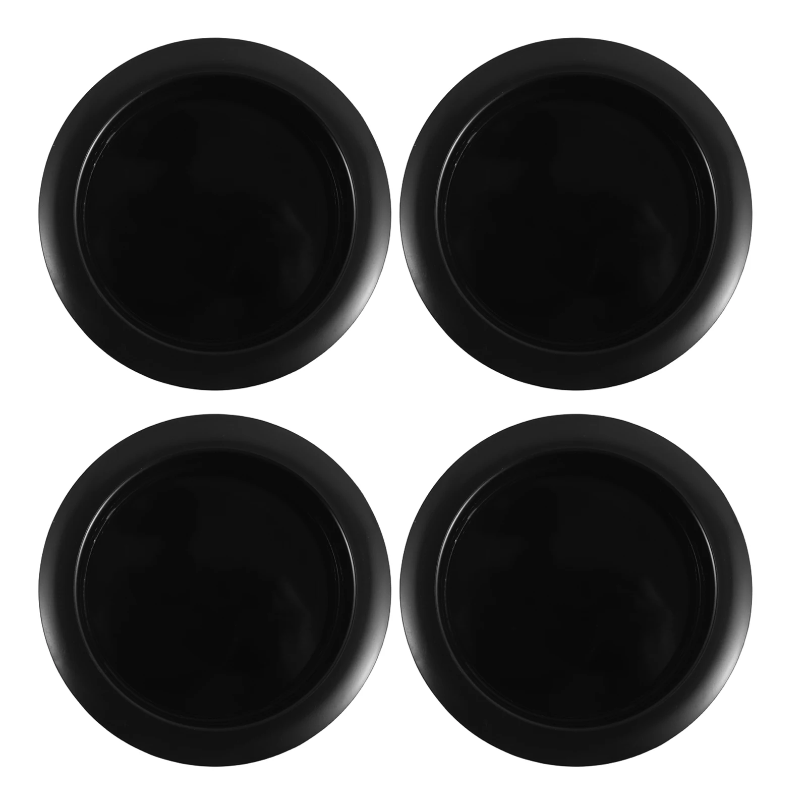 

4pcs Car Cup Insert Black Universal Drink Holder For Rv Boat Yacht Vehicle Multifunctional Beverage Organizer Drop-In Cup Holder