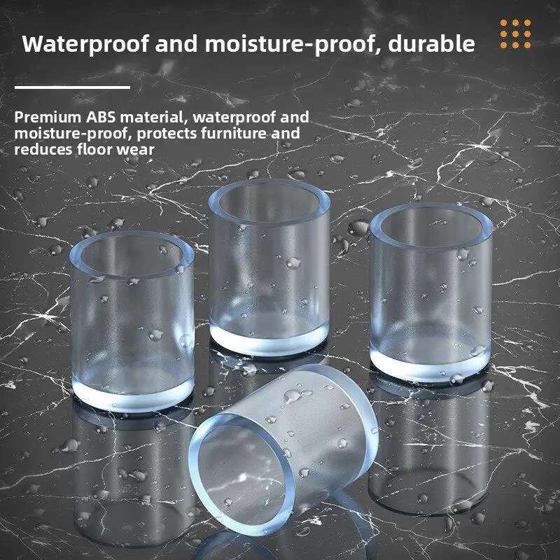 

Утолщенные мягкие резиновые накладки для ножек офисных стульев, защитные накладки для ножек столов, противоскользящие бесшумные декоративные напольные коврики для дома, подкладки под ножки стульев и столов