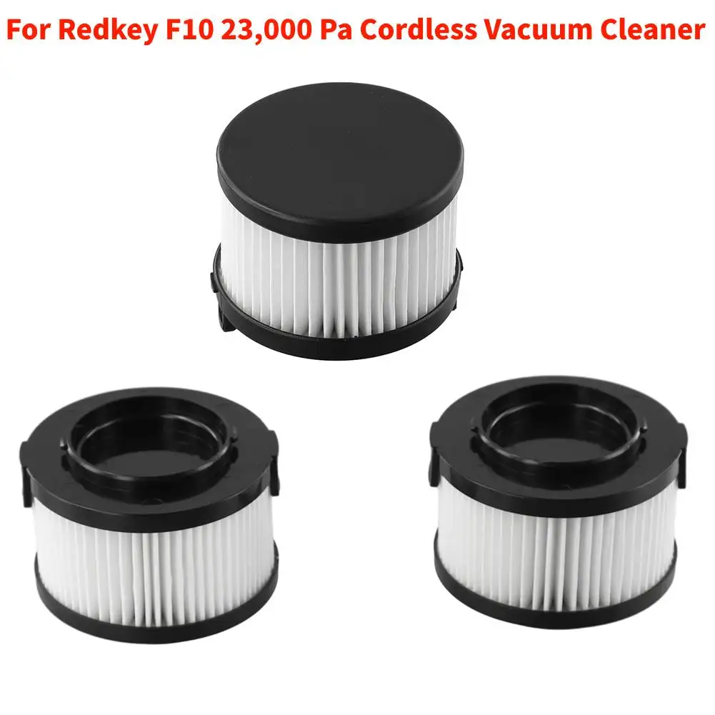 

Vacuum Cleaner Filter Pre-Filter Set Post-filter Black+White For Redkey F10 23,000 Pa Cordless Vacuum Cleaner Accessories