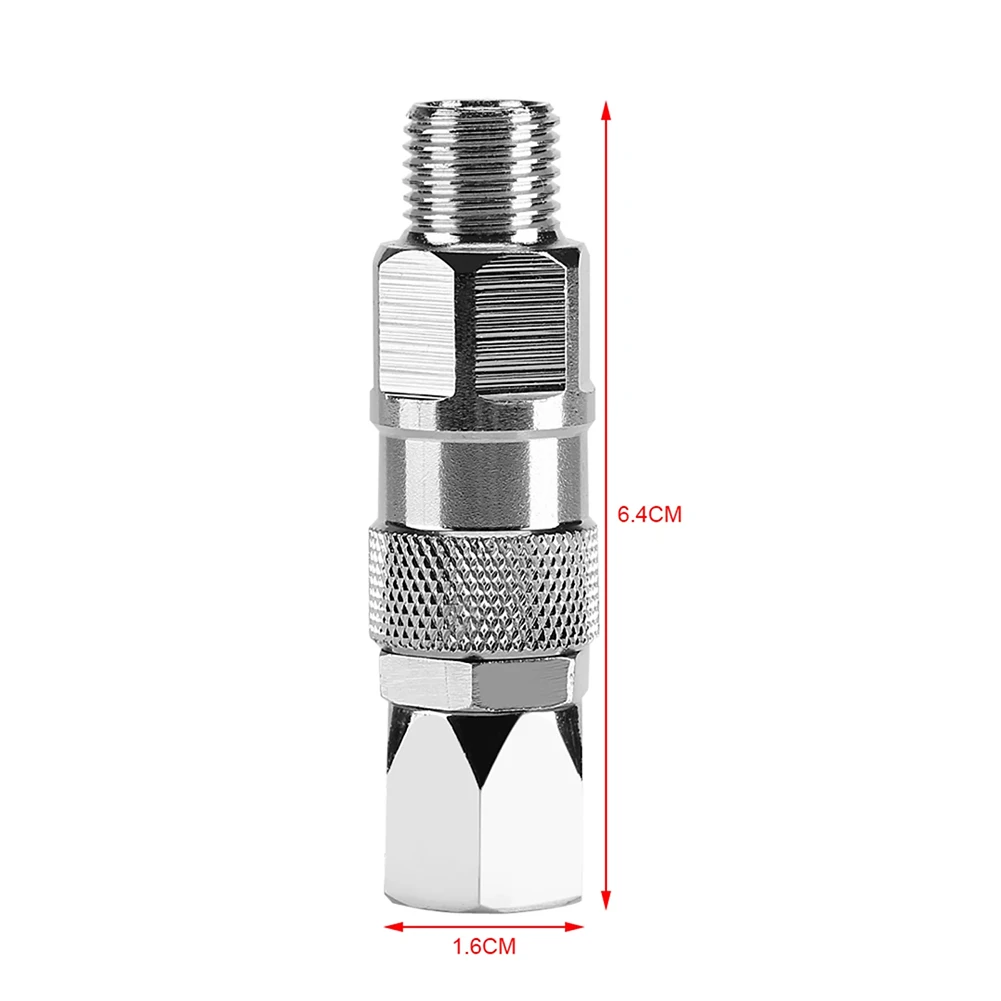 1/4 inch Stainless Steel 360 Degree Rotary Joint for Airless Spraying Machine Hose with Practical Replacement Design