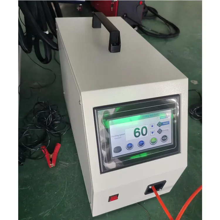 Small Automatic Welding Wire Feeder System + Handheld Welding Machine Welding Torch Cable Three-in-one