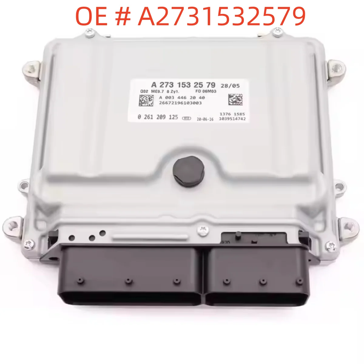 

High New A2731532579 0261209125 A0034462040 2731532579 ECU ECM ME9.7 Engine Control Unit for Mercedes-Benz 2005-2011 S550 (W221)