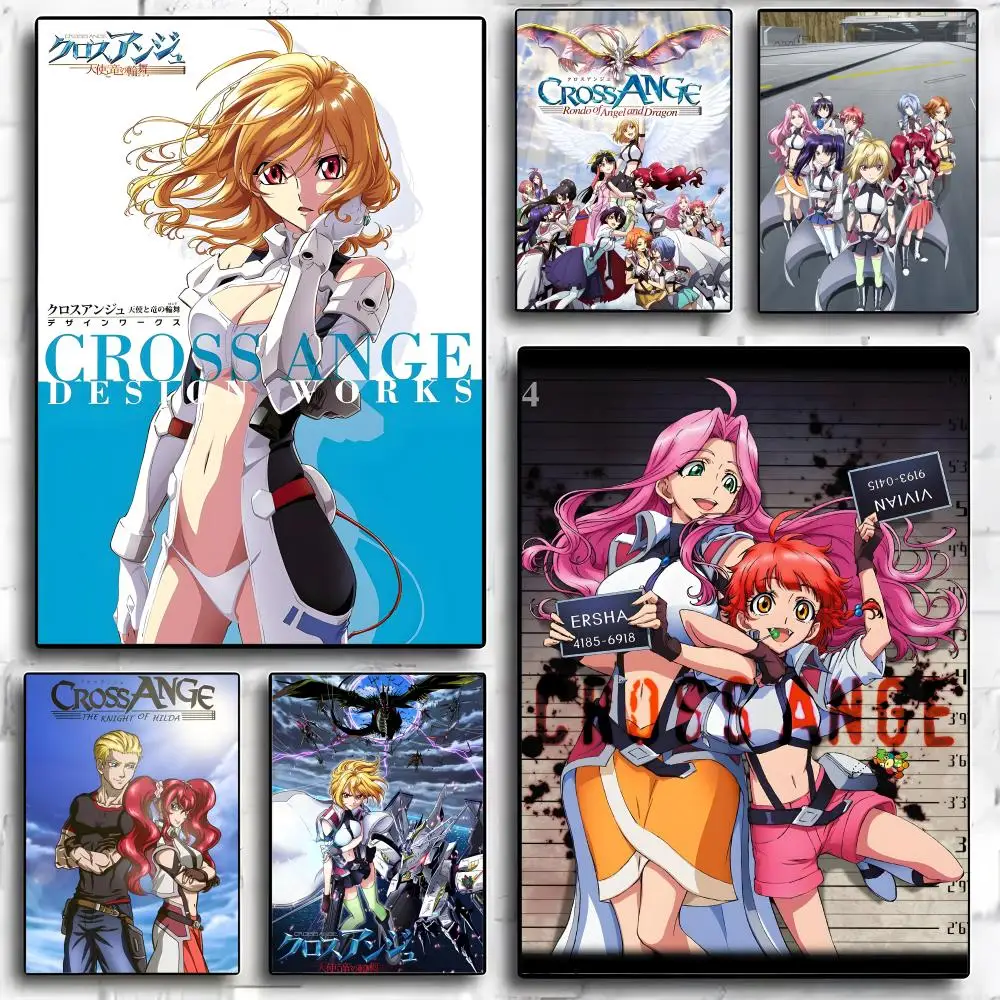 

Anime C-CROSS ANGE Rondo Angel DragonS Poster For Living Room,bedroom,outdoor,bar,Hallway Bar Wall Art Prints Decoration Gifts
