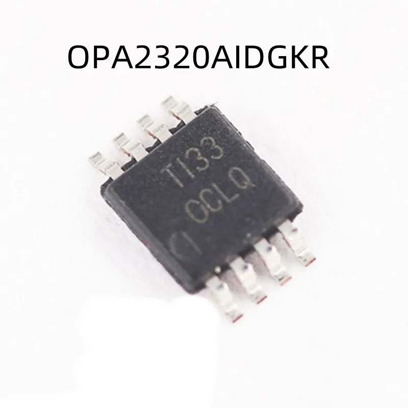 5Pcs/Lot OPA2320 OPA2320AIDGKR OCLQ MSOP-8 New Original Chip