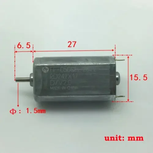 MABUCHI FF-050SH-2622 3.7V 33000RPM High Speed Micro Precious Metal Brush 050 Electric Motor For RC Hobby Toy Model