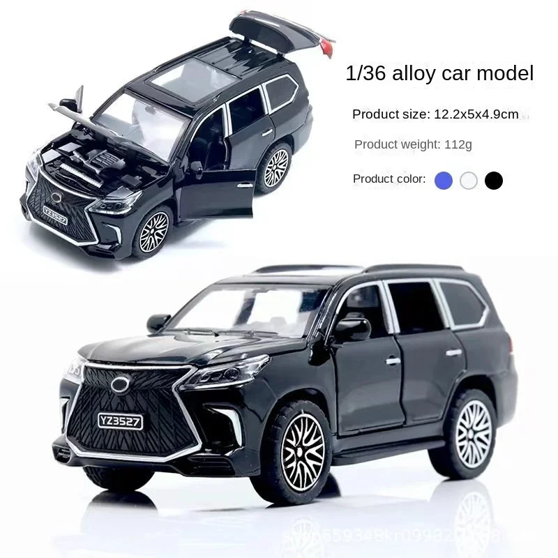 Alloy toy car simulation model car off-road vehicle children\'s toy car