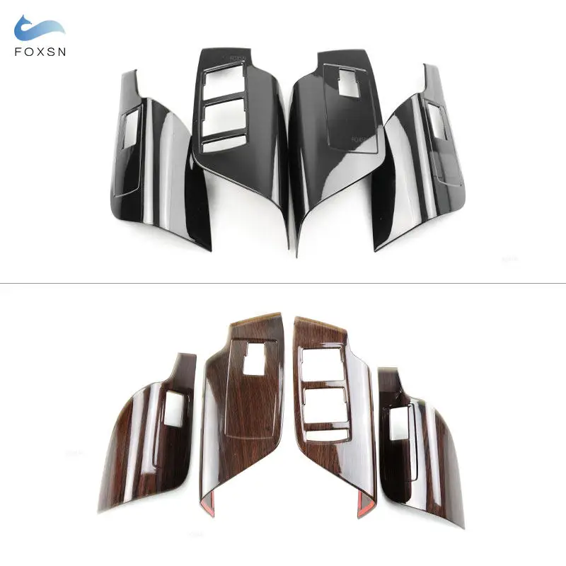 Car Styling Door Window Lifter Control Switch Panel Cover Trim For Buick Regal 2009 2010 2011 2012 2013 2014 2015 2016 LHD