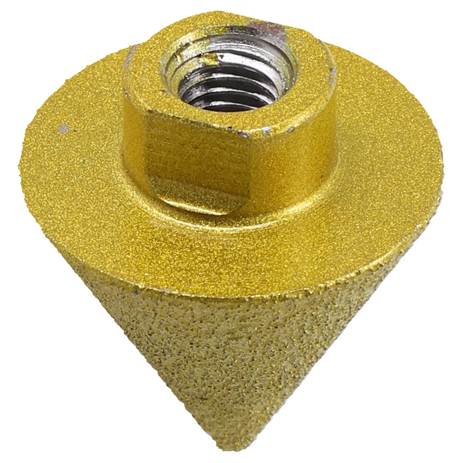 

1pc M10 Thread Diamond Chamfer Countersink Bits Conical Carve Polishing Grinding Wheel Bit For Glass Ceramic Tiles Polishing