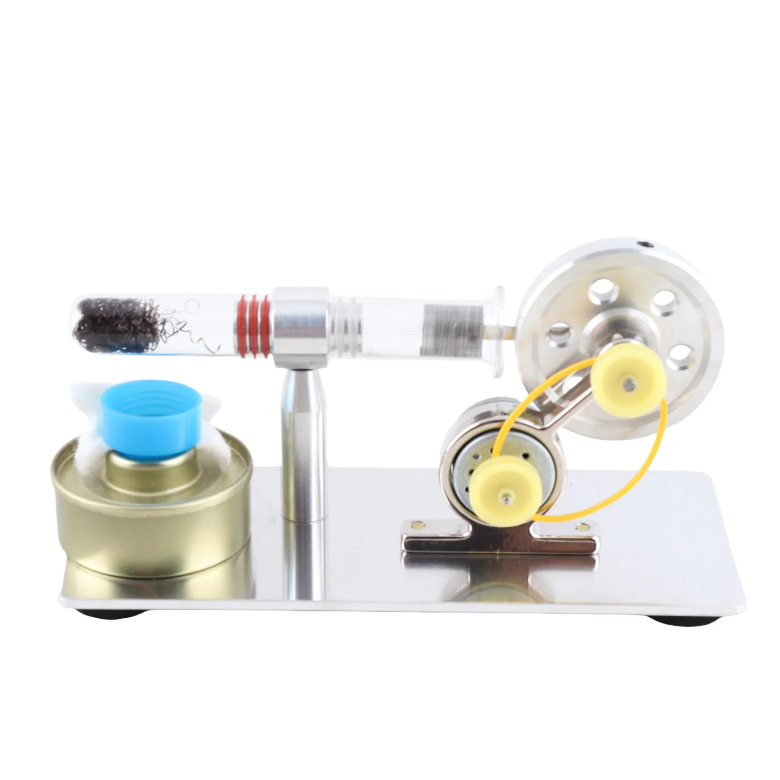 Stirling Engine Generator Single Cylinder Sterling Engine Model Steam Power Physics Science Laboratory Teaching Tool