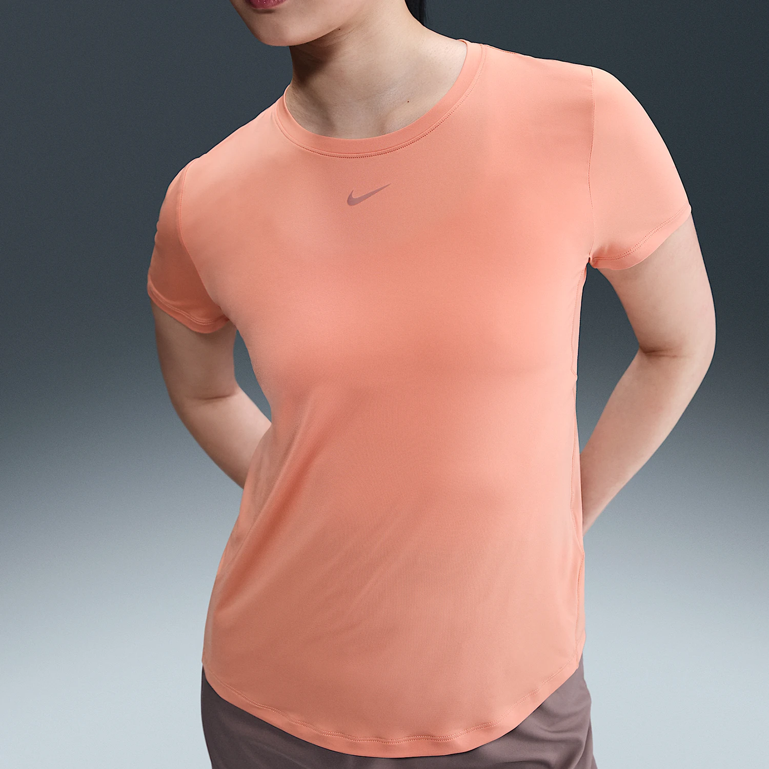 

Nike genuine Dri-FIT Women's Breathable Round Neck Running Sports T-shirt FN2799-844