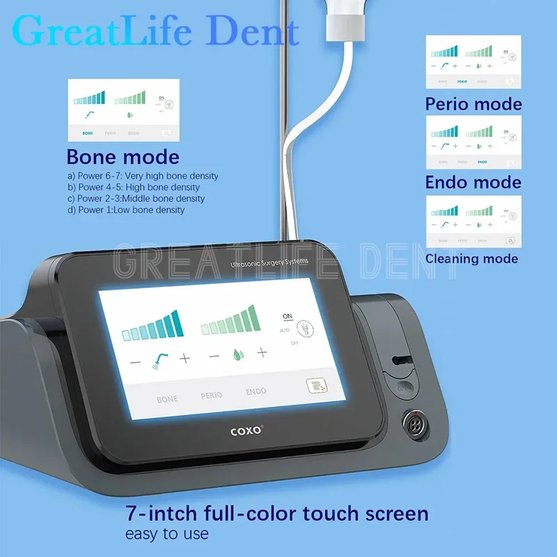 GreatLife Dent COXO C-Explorer Dental ultrasonic surgical system Piezoelectric Bone Cutter Dental Ultrasonic Surgical System